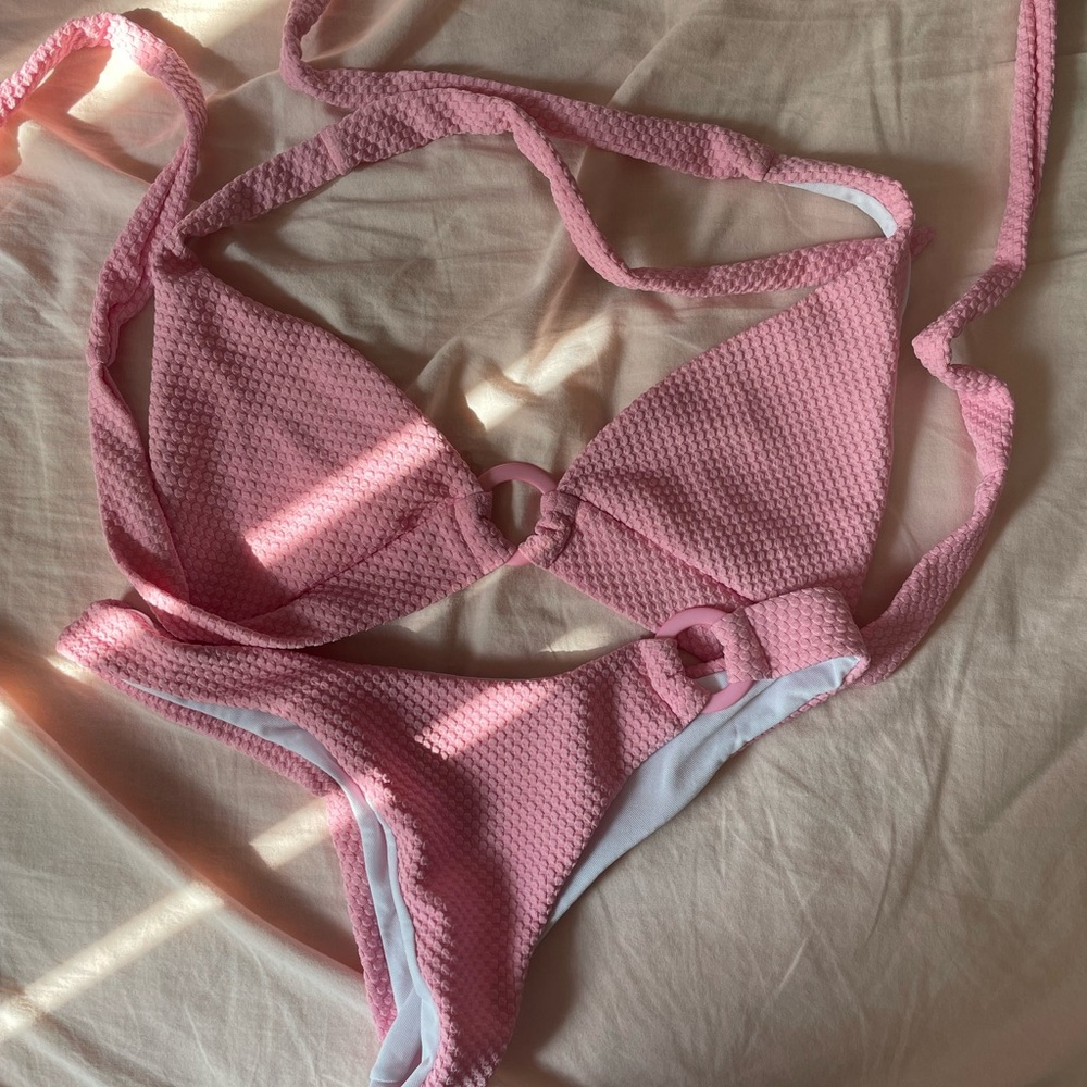 Pink  Bikini Set